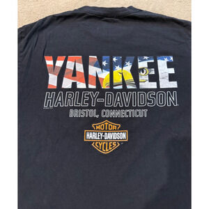 Harley-Davidson T Shirt Mens Size Large Short Sleeve Black Road Soul Biker